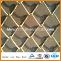 Barbed and knuckle chain link fence